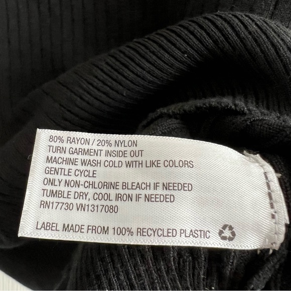 wild fable Tops Wild Fable Mockneck Sweater Tank Black Size L